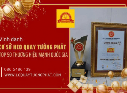 Tường Phát được vinh danh Top 50 Thương hiệu mạnh Quốc gia 2023